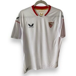 Castore 2023/2024 Sevilla FC Home Soccer Jersey. Size M. NO sponsor.